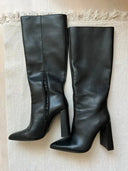 Bottines à talons léopard Zara